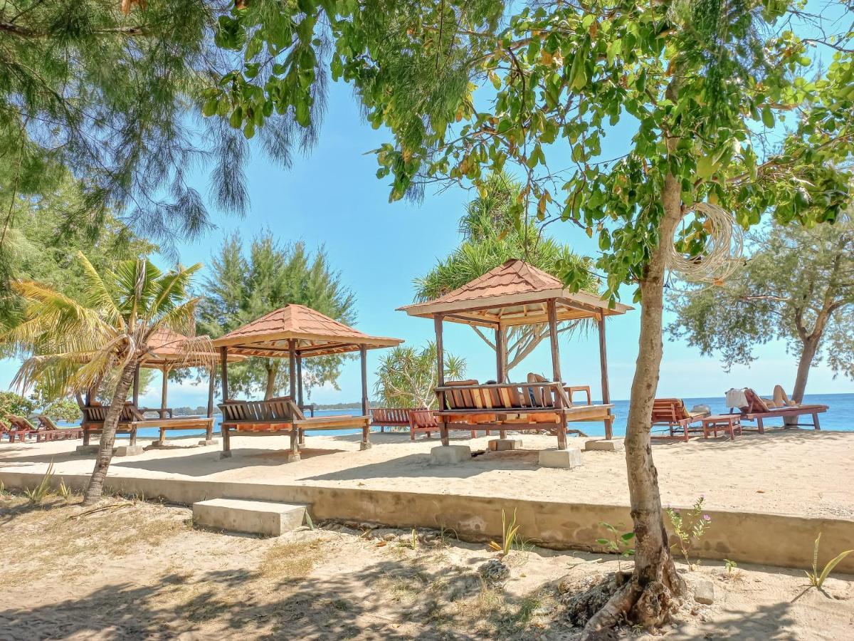 Nusa Indah Bungalows Gili Air Exteriér fotografie